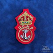  EE-043R - RCMP Marine Unit Petty Officer - Gold on Red 